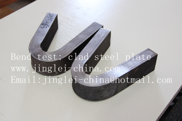 clad plate bend test